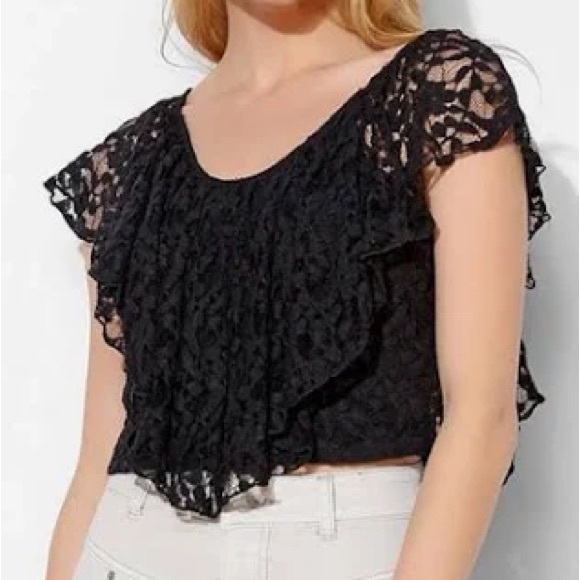 Urban Outfitters Blue Kimchi crop top - Picture 1 of 2